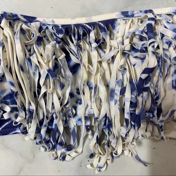 Victoria’s Secret Tye Dye Fringe Convertible Swim - Picture 2 of 7